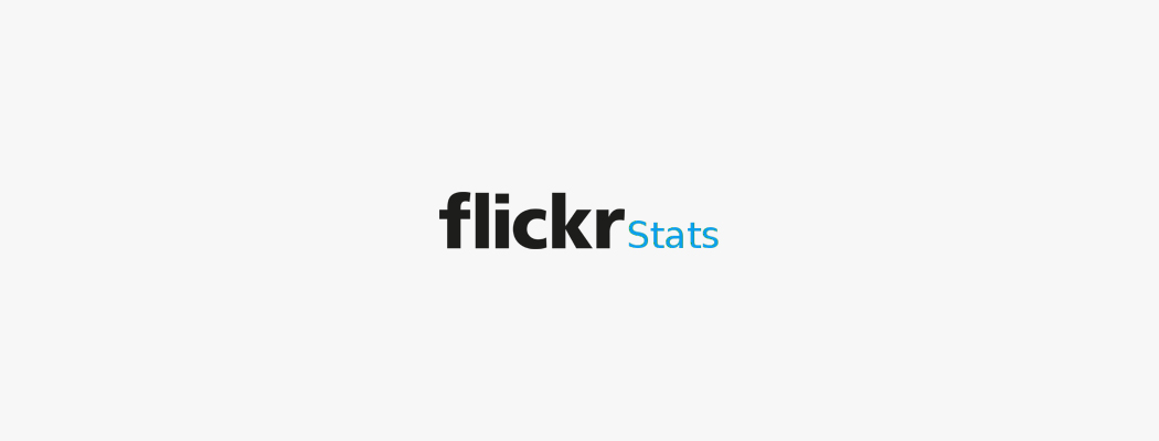 Flickr Stats, des statistiques pour le réseau social Flickr